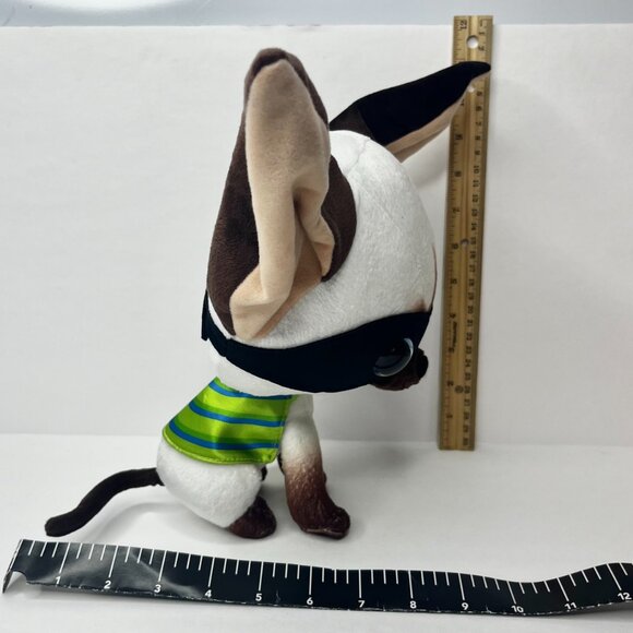 Skippy Jon Jones Plush Siamese Cat 12" Kohls Cares for Kids Bandit Chihuahua Dog - Picture 6 of 11